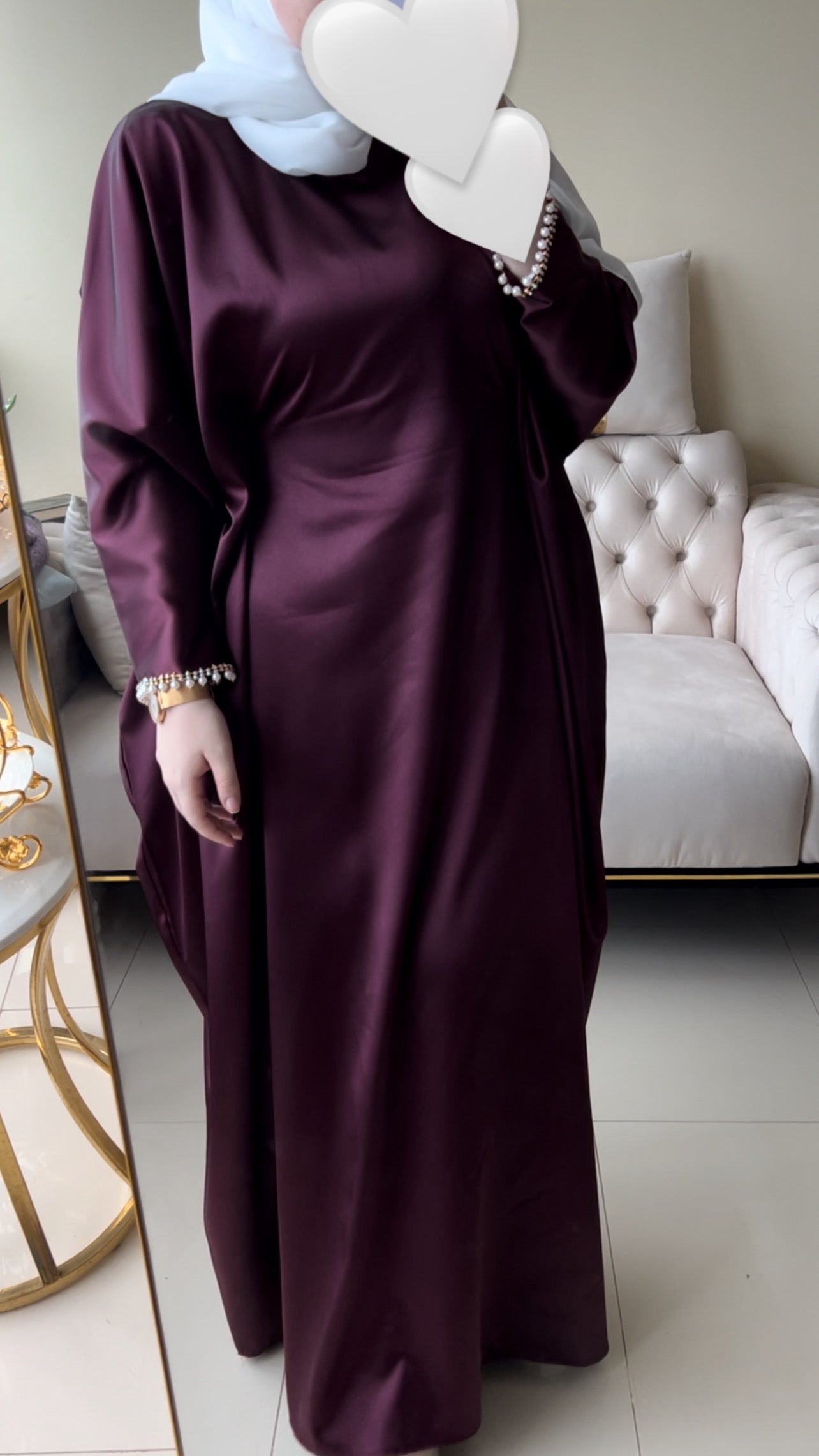 Éclipse Abaya | butterfly cut.
