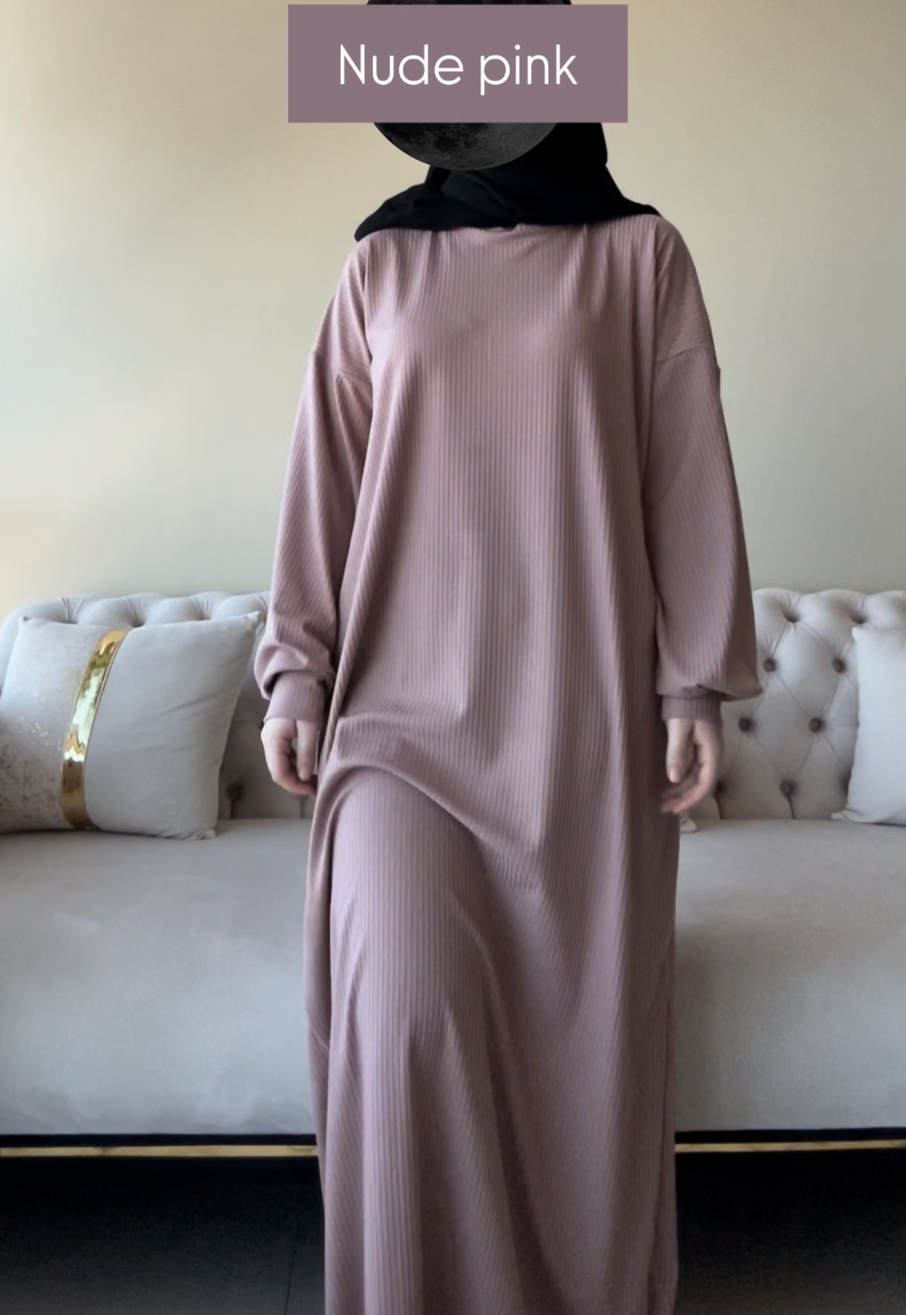 Robe Hijab Droite