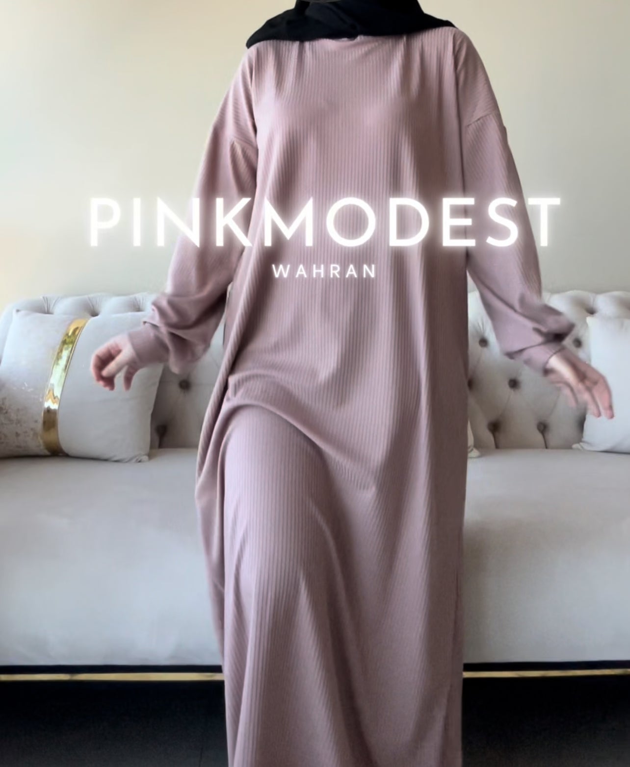 Robe Hijab Droite